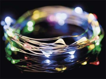 LED světelný nano řetěz EMOS ZY1918T, 4m, multicolor