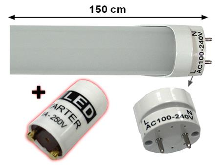 LED trubice TechniLED T8-150N24M-S42, 150 cm, 24W, T8, 4200K, mléčná