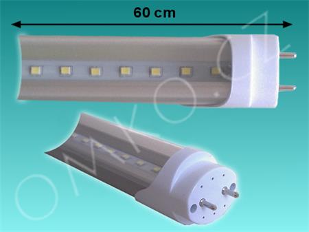 LED trubice TechniLED T8-60S9C, 60 cm, 9W, studená bílá, čirá