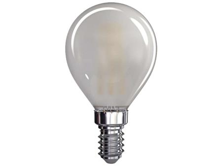 LED žárovka EMOS Z74234, E14, 4W, 465lm, 2700K, teplá bílá, mléčná