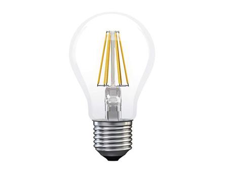 LED žárovka EMOS Z74260, E27, 6W, 806lm, 2700K, teplá bílá, čirá