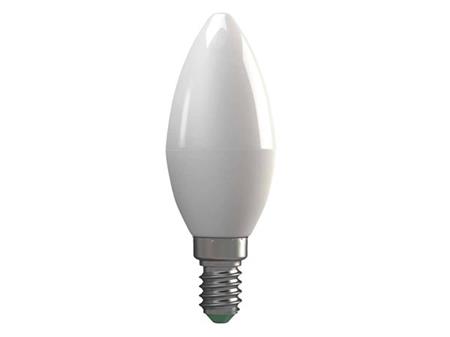 LED žárovka EMOS ZL4116, E14, 8W, 900lm, 3000K, teplá bílá, mléčná