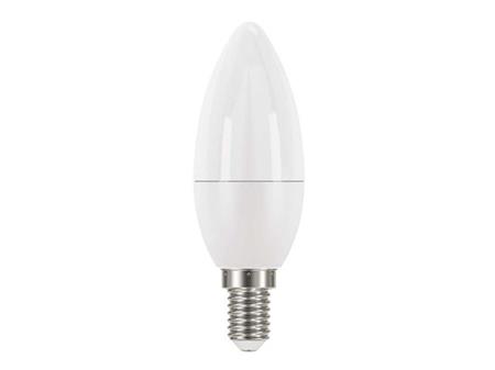LED žárovka EMOS ZQ3221, E14, 6W, 470lm, 4100K, neutrální bílá, mléčná