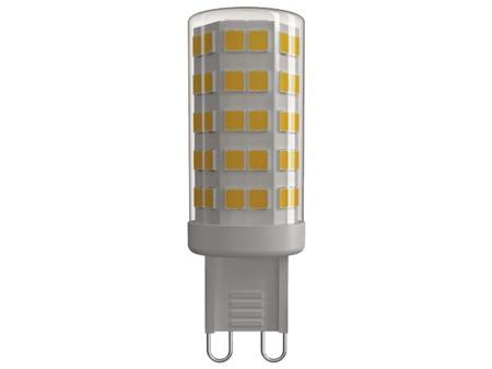 LED žárovka EMOS ZQ9540, G9, 4.5W, 465lm, 3000K, teplá bílá