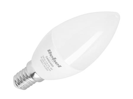 LED žárovka Rebel LIGHT, E14, 3W, 240lm, 3000K, teplá bílá, mléčná