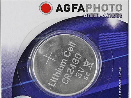 Lithiová knoflíková baterie AgfaPhoto CR2430