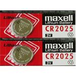 Lithiová knoflíková baterie Maxell CR2025, 3V