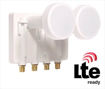 LNB konvertor DI-WAY Monoblock Quad 4,3°