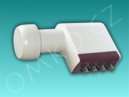 LNB konvertor Inverto Red Extend Long Neck Quattro 0,3dB