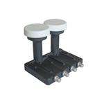 LNB konvertor Zircon monoblok QUAD M-0443, Slim line Skylink