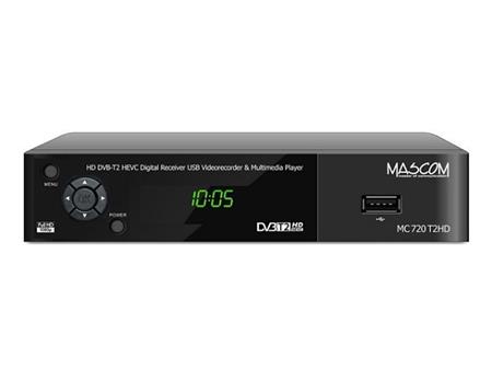 Mascom MC720 T2 HD, DVB-T2