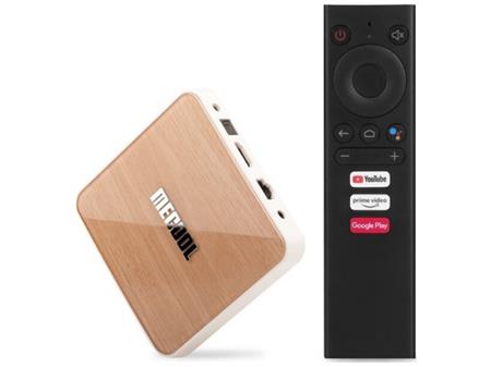 MECOOL KM6 Deluxe Multimediální centrum Android TV 10 certifikace Go