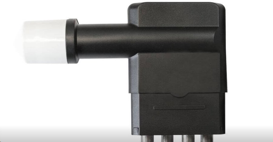 Megasat konvertor Multifeed Quad 0,1 dB, 23mm, pro multipřepínače