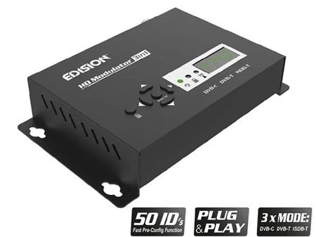 Modulátor HDMI do DVB-T/C MPEG4 EDISION 3in1 HD