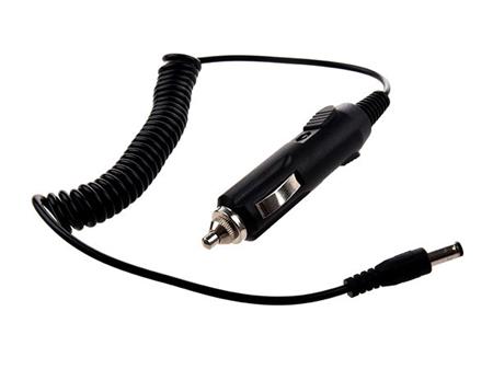 Napájecí kabel DC-JACK, s adaptérem do autozásuvky 12V