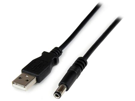 Napájecí kabel USB A na DC jack 2.1mm, 5V DC, 1m