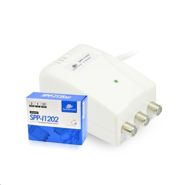 Napájecí zdroj Spacetronik SPP-I1202, 12V/200 mA, spínaný, 2x výstup