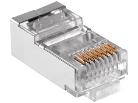 OmkoTech konektor RJ45 CAT6e FTP, stíněný