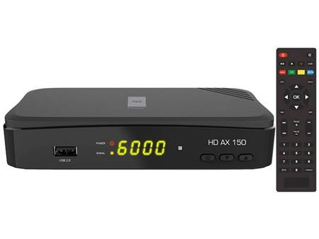 Opticum DVB-S2 FTA sat.přijímač AX-300plus Camping 12V pro volné programy