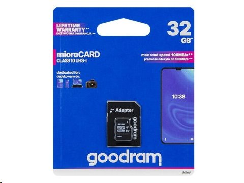 Paměťová karta Goodram Pro SDHC 32GB, UHS-I U3, 30 MB/s