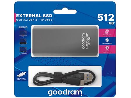 Pevný interní disk SSD Goodram 512 GB, SATA 3.0, 6 GB/s