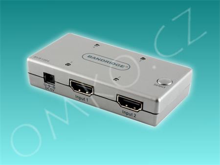 Přepínač HDMI Bandridge BN-BVB1004, čtyřvstupový