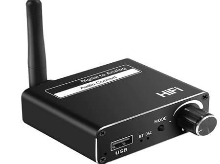 Převodník digitálního audia OmkoTech D18DAC, bluetooth, USB