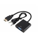 Převodník Spacetronik HDMI na VGA + audio jack, podpora Full HD