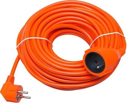Prodlužovací kabel PR-160, 1 zásuvka, 50m, 3x1,5 mm oranžový