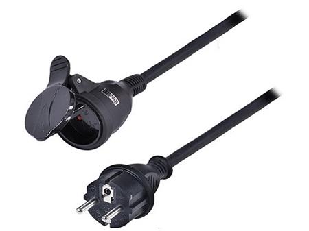 Prodlužovací kabel Solight PS30, 1 zásuvka, 5m, venkovní