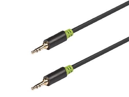 Propojovací kabel audio KÖNIG KNA22000E20, 2x jack M 3.5mm, 2m