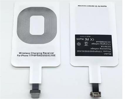 QI podložka pro bezdrátové nabíjenípod kryt telefonu iPhone-Lightning