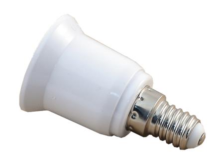 Redukce patice žárovky z E14 na E27