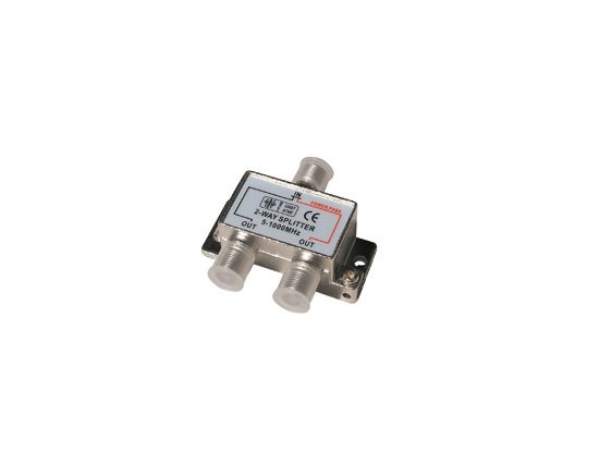 Rozbočovač 2x 3.8dB - 1 směr průchozí pro napájení