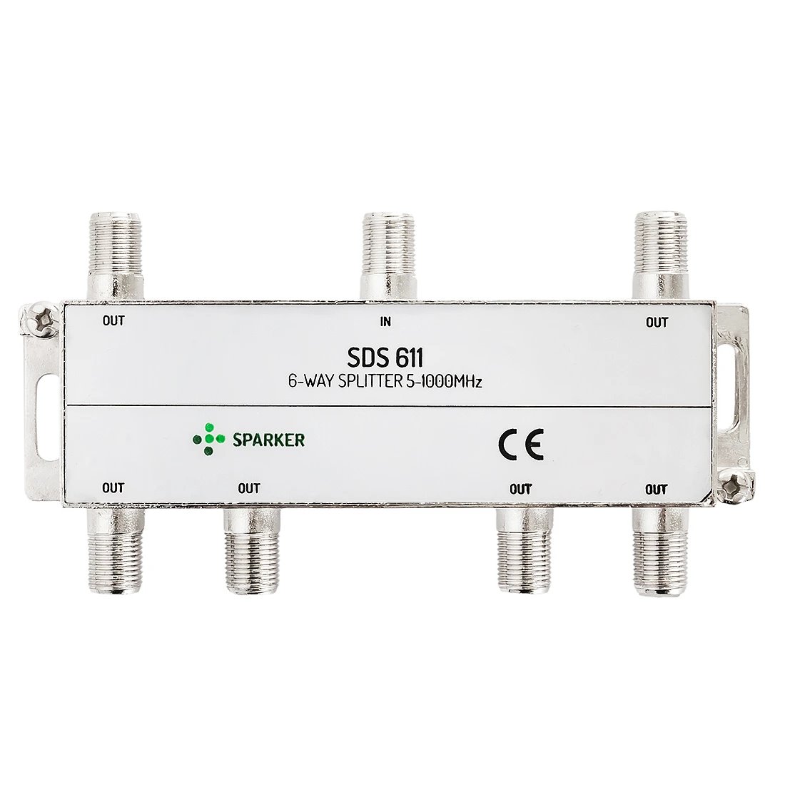 Rozbočovač 6x 9dB - pro DVB-T2 a DVB-C