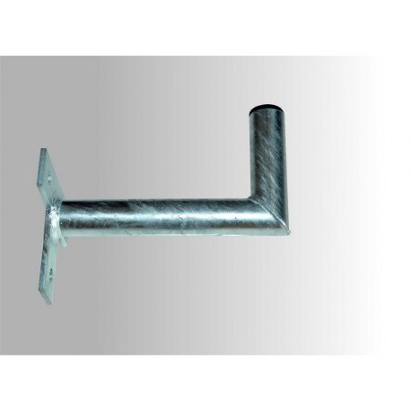 Satelitní držák na zeď 20cm s křížem mini, žárový zine