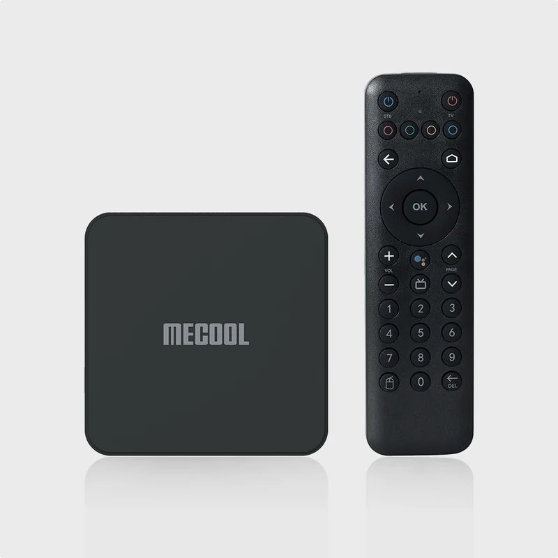 Set-top-box pro O2 TV Mecool, Android TV 10.0, certifikace Google
