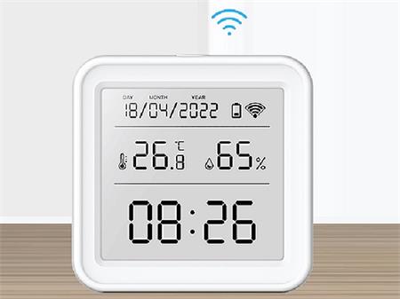 Smart chytrý digitální teploměr+vlhkoměr Omkotech TH-08, Wi-fi, app Tuya smart