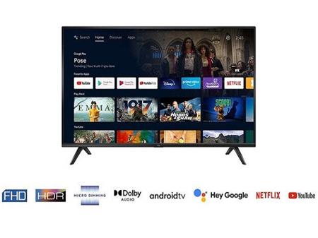 Smart televize TCL 40S5200/ 40" (100 cm), Android TV 11.0, DVB-S2, T2/C HEVC