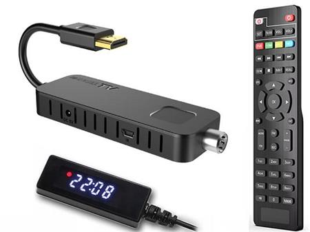 Spacetronik mini DVB-T2 přijímač, U3/U8 Mini