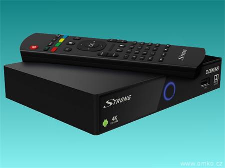 Strong SRT 2401, DVB-S2/DVB-T2/DVB-C, Android, Wi-Fi, 4K Ultra HD, rozbaleno