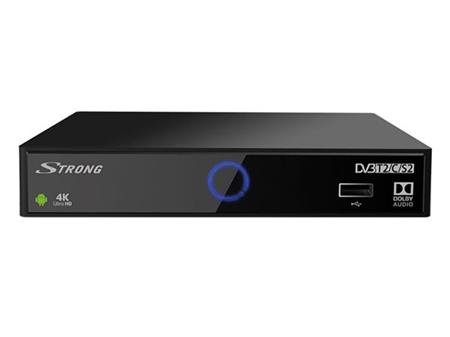 Strong SRT 2402, DVB-S2/DVB-T2/DVB-C, Android, Wi-Fi, 4K Ultra HD