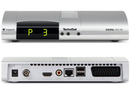 TechniSat DigiPal DAB+, přijímač DVB-T2/H265, HbbTV, stříbrný
