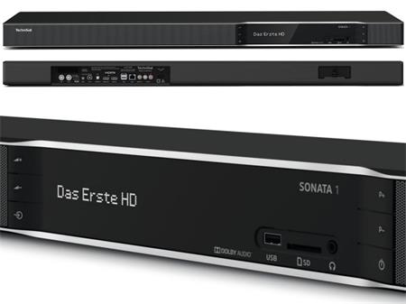 TechniSat SONATA 1, 4K Ultra HD, zvuk 4x15W ELAC, černá, rozbaleno