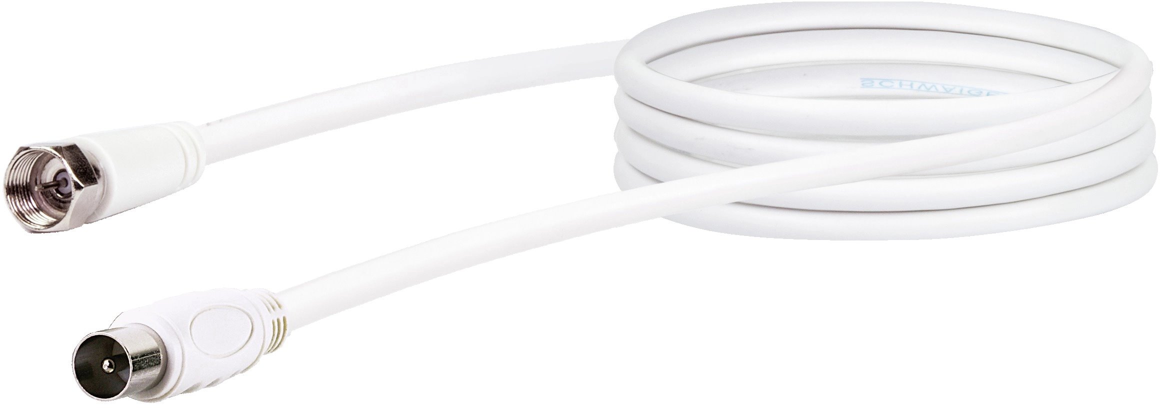 Technisat účastnický kabel, kombi F/IEC konektory, 1,5m, pro kabelovku
