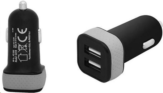 Technisat USB napájecí adaptér do auta, 2 x USB 2,1 A