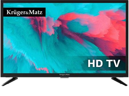 Televize Krüger&Matz KM0224-T3 24" HD, DVB-T2, Camping 12V