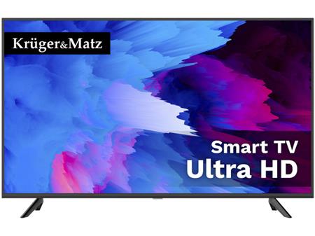Televize Krüger&Matz KM0250UHD-S5, 127 cm Ultra HD, DVB-T2/S2 SMART, Netflix, Hb
