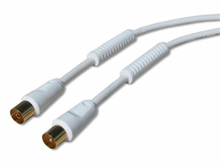 Účastnický koaxiální kabel TsT, IEC konektory, EMI filtr, 3m
