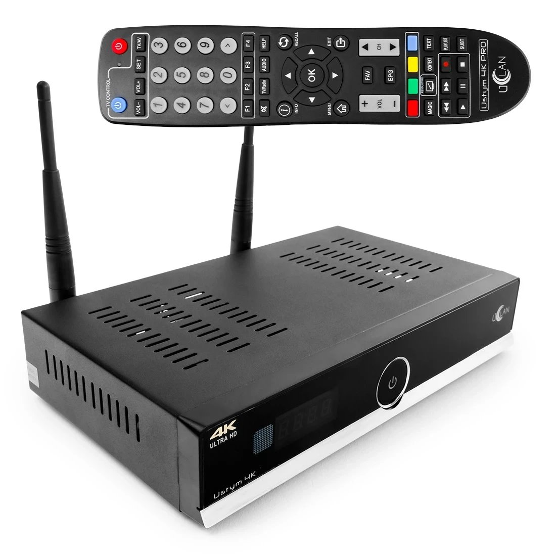 uClan Ustym 4K PRO TWIN 2x DVB-S2X , Enigma 2